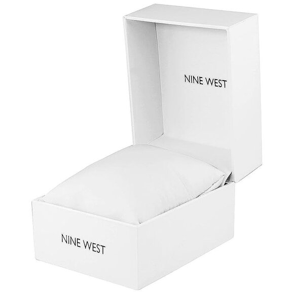 Nine West Women's Bracelet Watch, Gold/Black - Picture 4 of 4